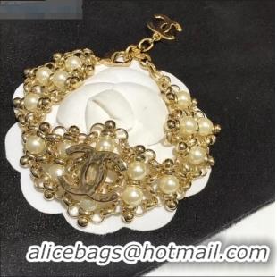 Good Taste Chanel Pearls Bracelet CC3610 2020