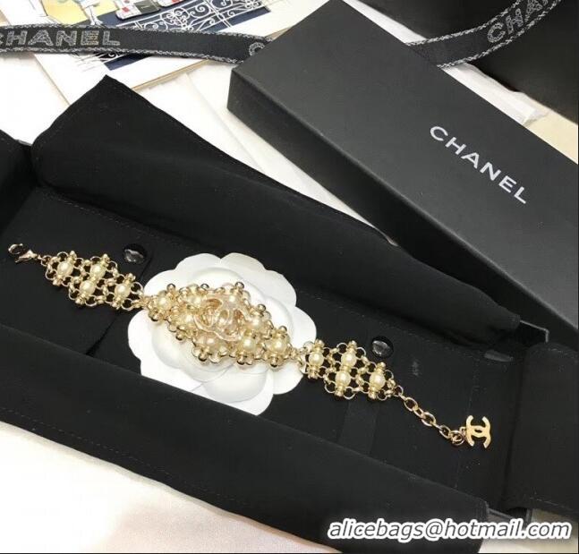 Good Taste Chanel Pearls Bracelet CC3610 2020