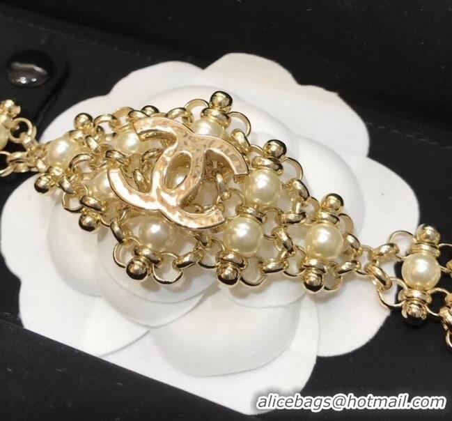 Good Taste Chanel Pearls Bracelet CC3610 2020