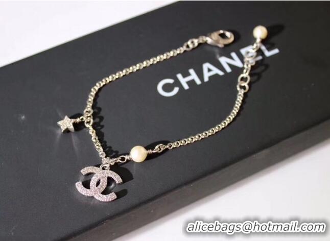 Traditional Discount Chanel Silver Bracelet CC8052 2020