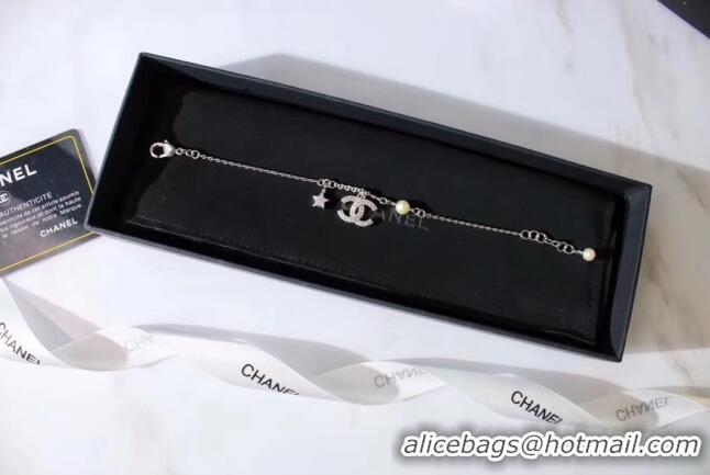 Traditional Discount Chanel Silver Bracelet CC8052 2020