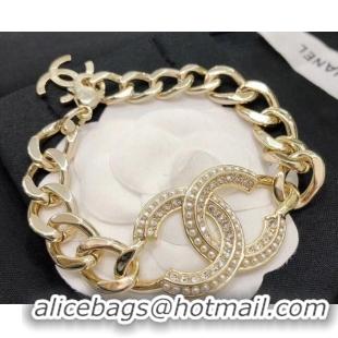 Low Cost Chanel Pearl CC Chain Bracelet CC0327 2020