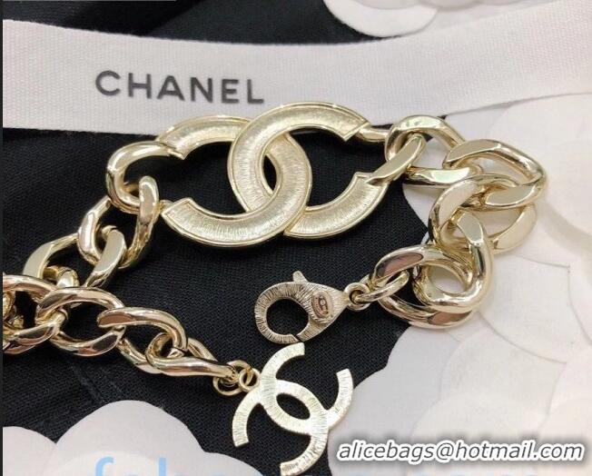 Low Cost Chanel Pearl CC Chain Bracelet CC0327 2020