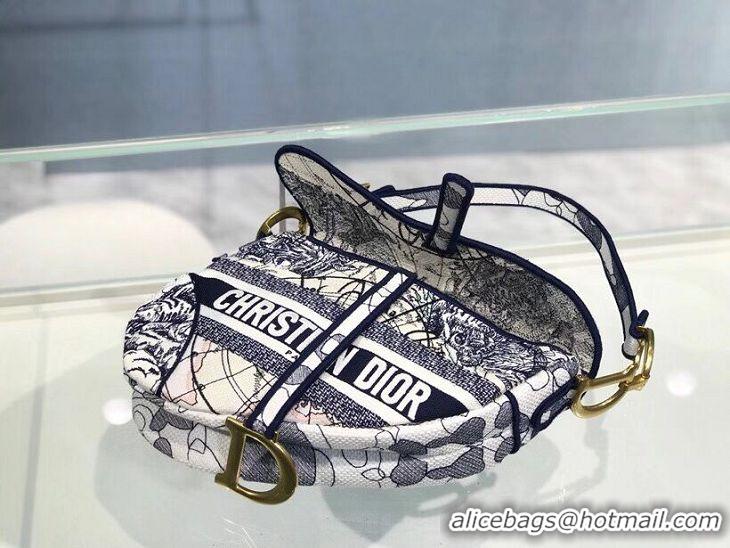 Discount SADDLE BAG Dior Embroidery D2456E