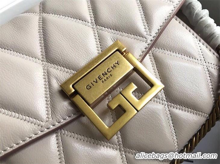 Low Price GIVENCHY Original Leather Shoulder Bag 6314 Beige