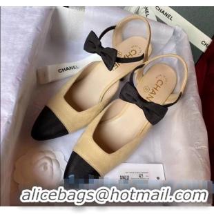 AAAAA Duplicate Chanel Suede Pumps with Bow 80MM G36360 Yellow 2020