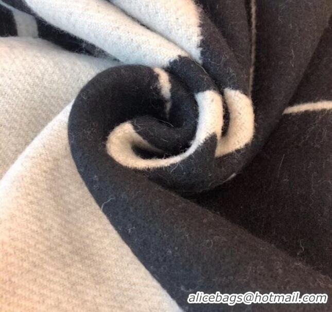 Affordable Price Herems Wool & Cashmere Avalon III Throw Blanket 70762 Bllack 2020