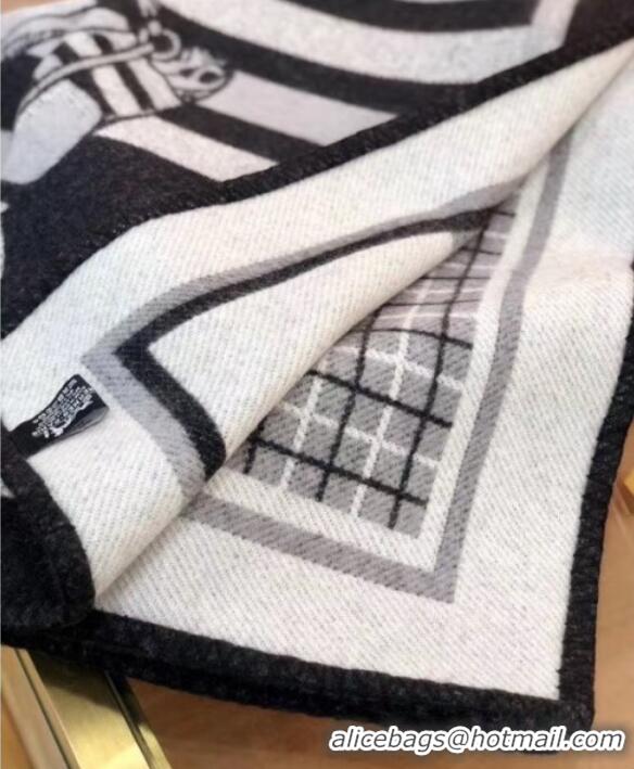 Grade Herems Wool & Cashmere Avalon III Throw Blanket Black 70768 2020