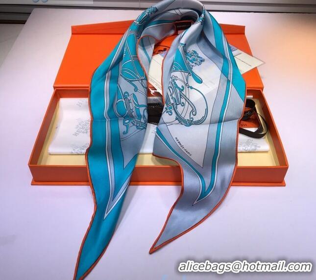 Cheap Price Hermes Silk and Cashmere Square Scarf 140x140cm H2080824 Blue 2020