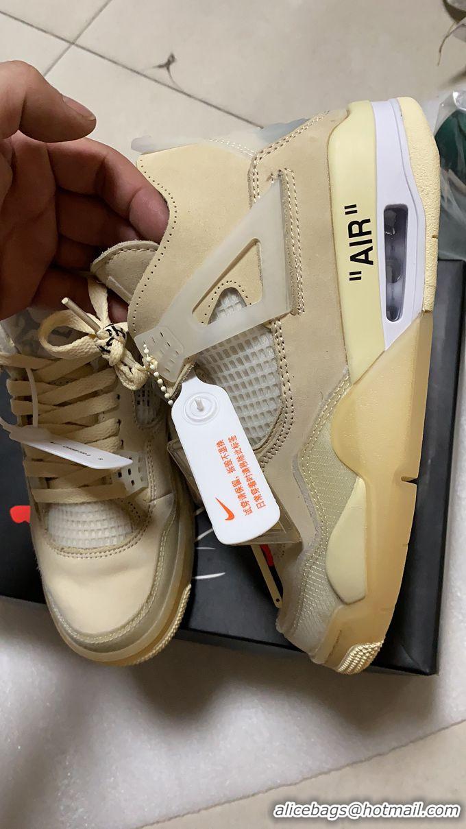 Grade Quality Off-White X Wmns Air Jordan 4 SP 