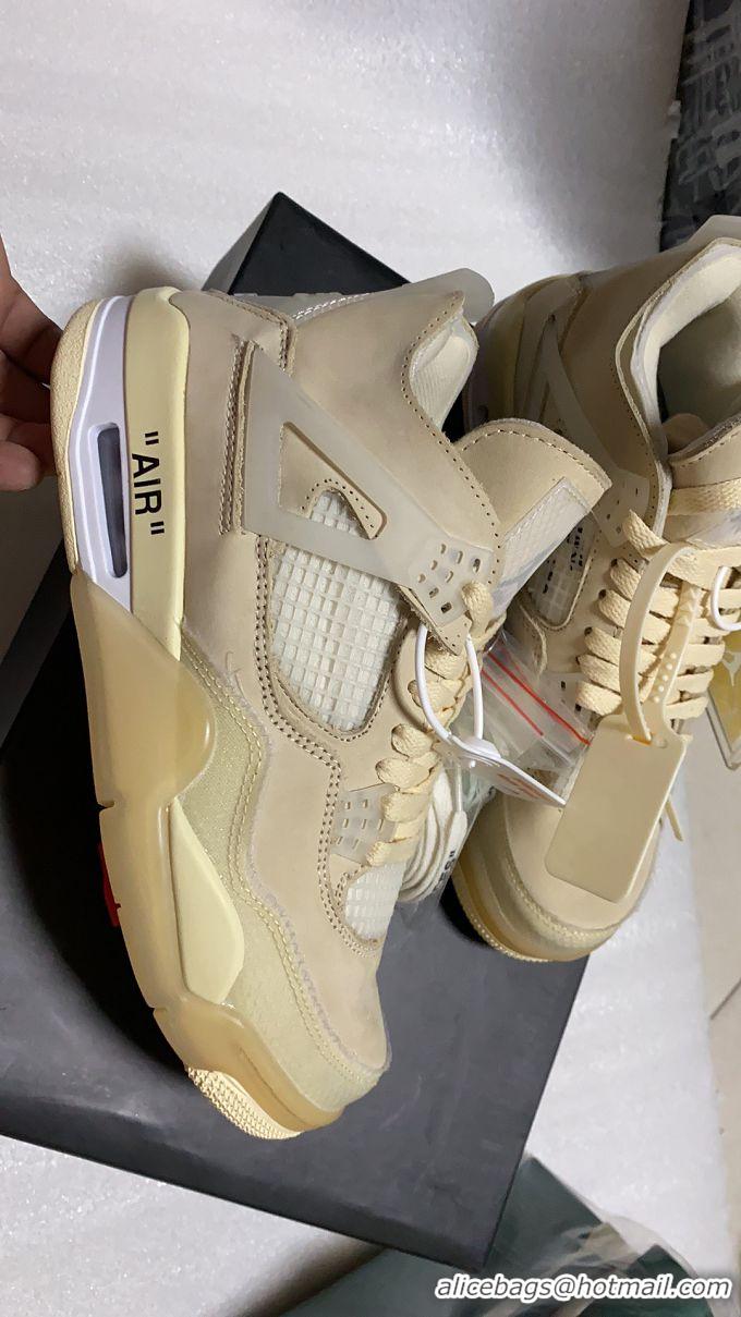 Grade Quality Off-White X Wmns Air Jordan 4 SP 