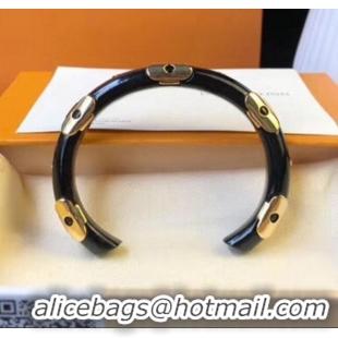 Good Taste Louis Vuitton Daily Monogram Bracelet LV1662 Black 2019