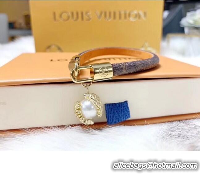 Top Quality Louis Vuitton Monogram Pearl Pendant Bracelet LV2560