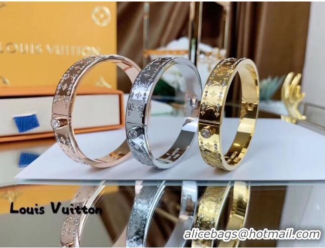 Well Crafted Louis Vuitton Monogram Bracelet LV0514 Rose Gold 2019