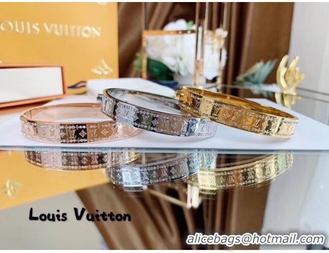 Well Crafted Louis Vuitton Monogram Bracelet LV0514 Rose Gold 2019