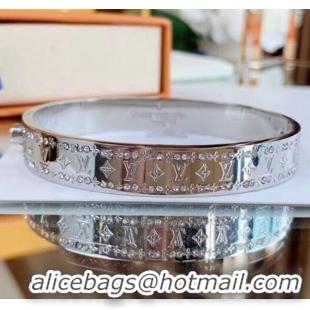 Lowest Cost Louis Vuitton Monogram Bracelet LV0514 Silver 2019