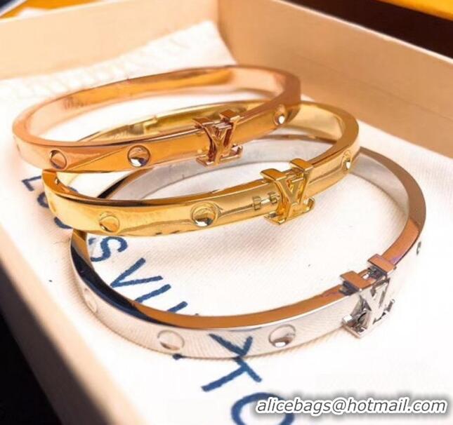 Top Design Louis Vuitton Bracelet M63086 Yellow Gold 2019