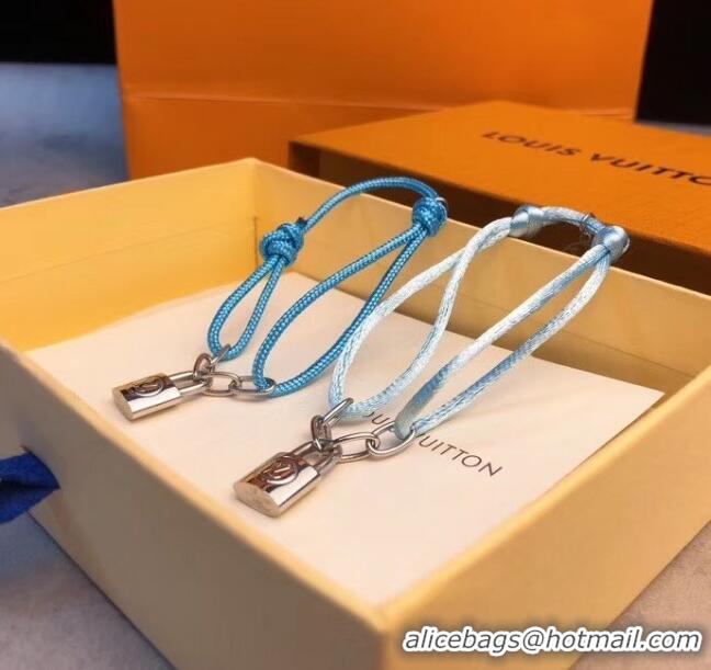 Top Quality Louis Vuitton Silver Lockit X Virgil Abloh Bracelet LV0708 2020