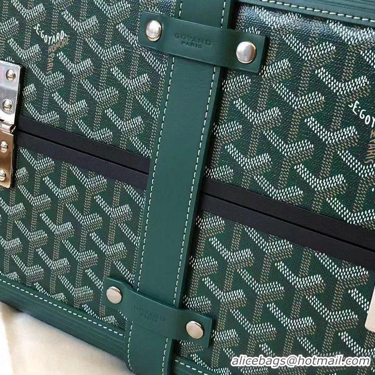 Trendy Design Goyard Original Trolley Travel Luggage In 20 inch G44009 Green