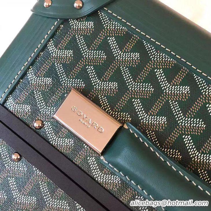 Trendy Design Goyard Original Trolley Travel Luggage In 20 inch G44009 Green