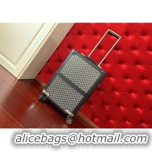 Grade Product Goyard Original Trolley Travel Luggage In 20 inch G44009 Black