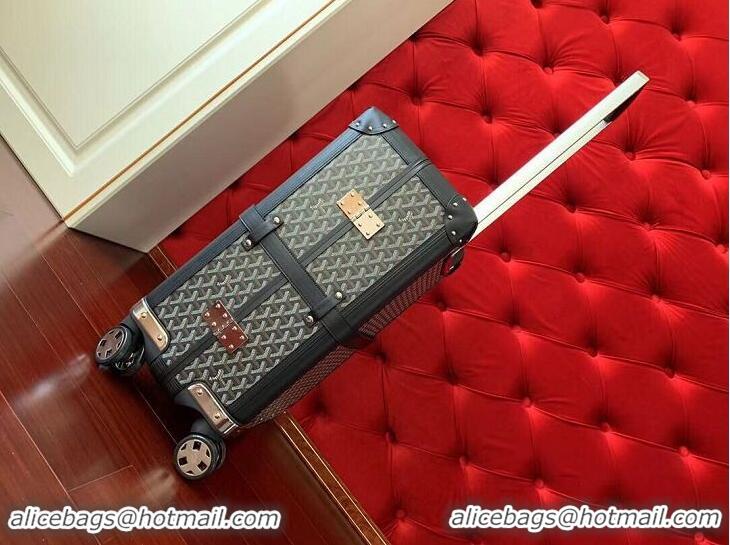 Grade Product Goyard Original Trolley Travel Luggage In 20 inch G44009 Black