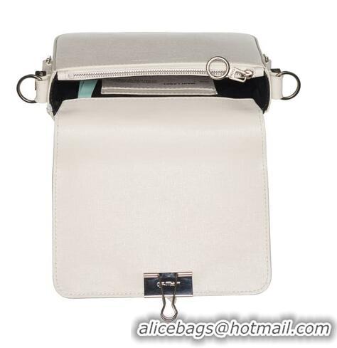 Top Quality Off-white Diagonal Stripe Mini Flap Bag OF8950 Off White