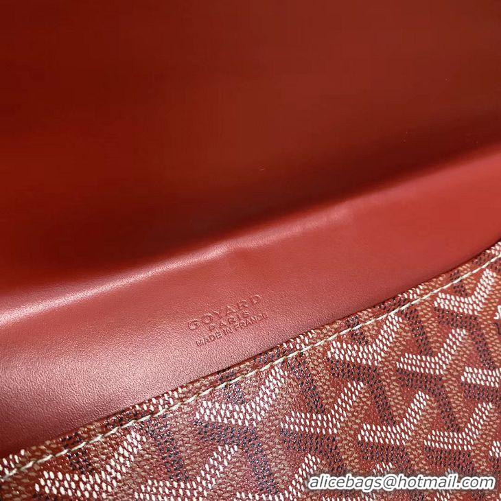 Cheapest Goyard Camondo 2 Pouch Horizontal Clutch Bag G1511 Red