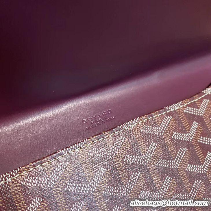 Top Grade Goyard Camondo 2 Pouch Horizontal Clutch Bag G1511 Burgundy