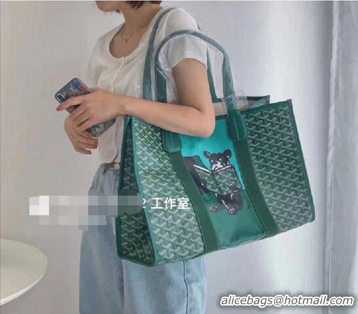 Trendy Design Goyard New Villette Tote Bag G1152 Green