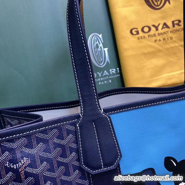 Best Quality Goyard New Villette Tote Bag G1152 Navy Blue