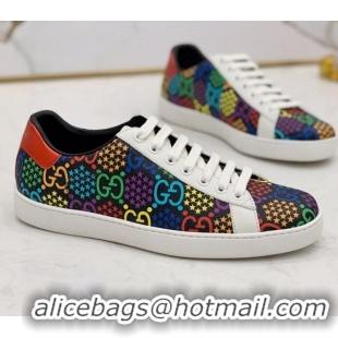 Best Quality  Gucci GG Star Psychedelic Ace Sneakers 610086 White 2020