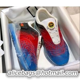 Popular Gucci Ultrapace R Sneakers 81745 Red/Blue 2020