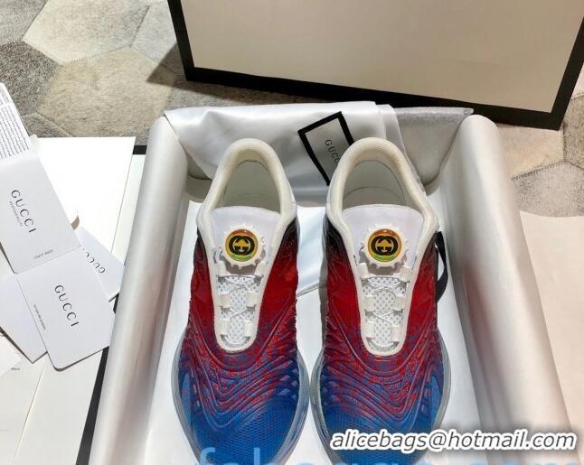 Popular Gucci Ultrapace R Sneakers 81745 Red/Blue 2020