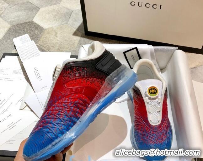 Popular Gucci Ultrapace R Sneakers 81745 Red/Blue 2020