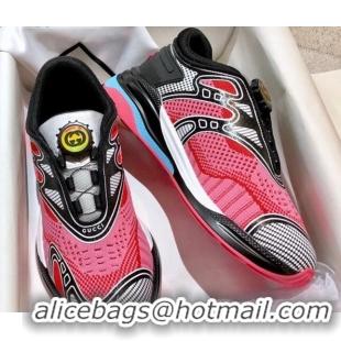 Classic Cheap Gucci Ultrapace R Sneakers 81745 Pink/Silver 2020