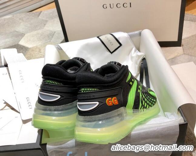 Discount Gucci Ultrapace R Sneakers 81745 Green 2020