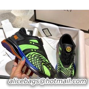 Grade Gucci Ultrapace R Sneakers 81745 Green 01 2020