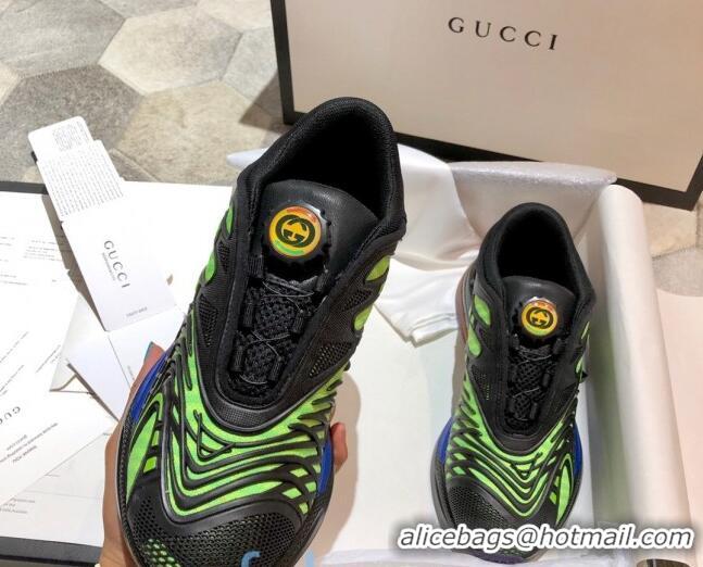 Grade Gucci Ultrapace R Sneakers 81745 Green 01 2020