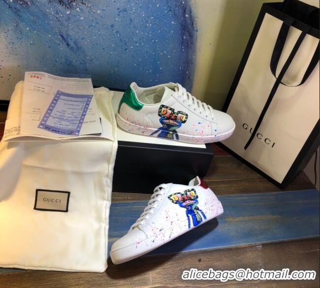 Best Price Gucci Ace Sneakers in Luminous Print Silky Calfskin 83101