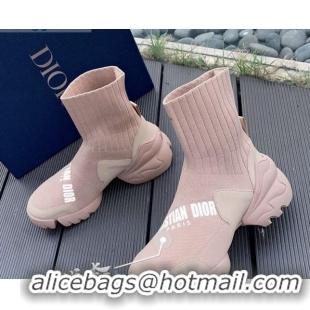 Grade Quality Dior Knit Sock Short Boots 91141 Pink 2020