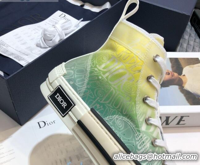 Best Price Dior x Shawn B23 High-top Sneakers in Printed Canvas 92601