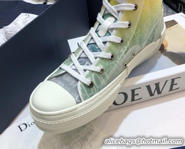 Best Price Dior x Shawn B23 High-top Sneakers in Printed Canvas 92601