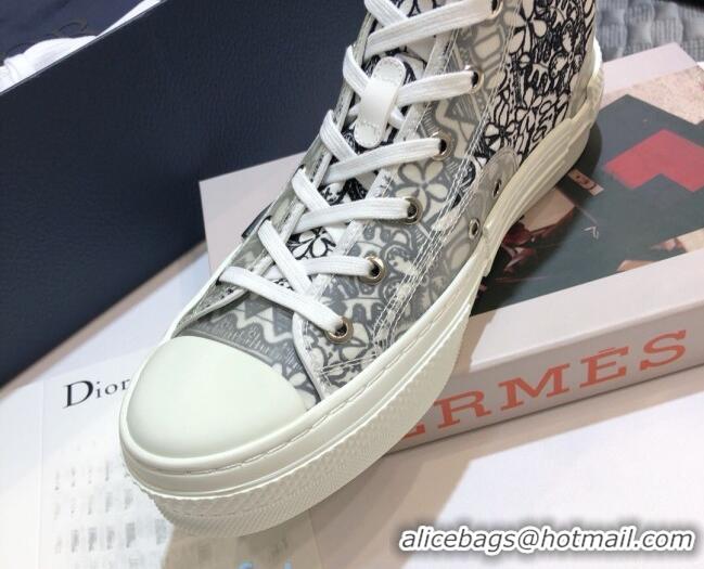 Best Quality Dior x Shawn B23 High-top Sneakers in Embroidered Canvas 92604