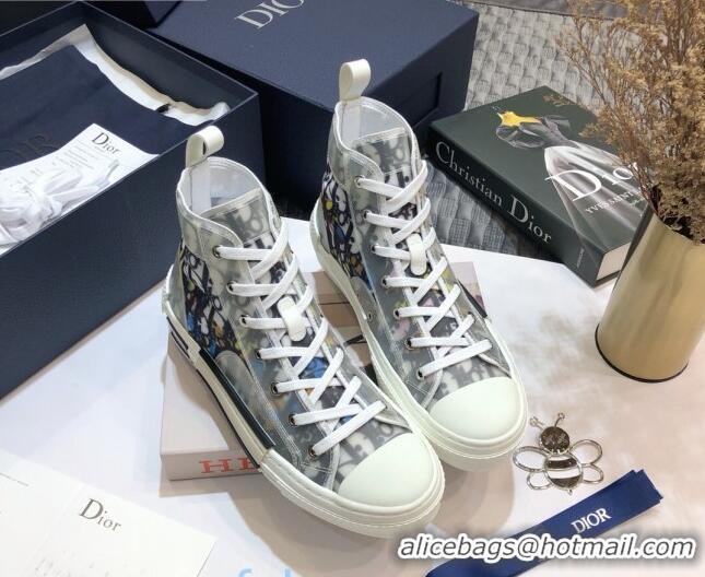 Best Price Dior x Alex Foxto B23 High-top Sneakers in Multicolor Oblique Canvas 92605