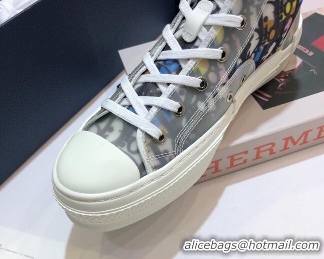 Best Price Dior x Alex Foxto B23 High-top Sneakers in Multicolor Oblique Canvas 92605