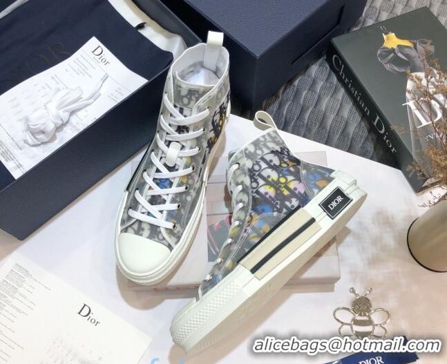 Best Price Dior x Alex Foxto B23 High-top Sneakers in Multicolor Oblique Canvas 92605