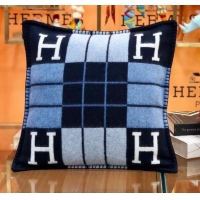 Famous Brand Hermes Avalon Pillow Small Model 50 x 50 cm H1520 Blue 2020