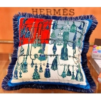 Buy Discount Hermes Throw Pillow 45x45cm H2082408 Blue 2020