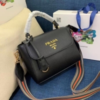 Best Price Prada Calf skin tote 1BD071 1BD209 black